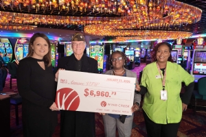 TITO AWARD FROM WIND CREEK CASINO